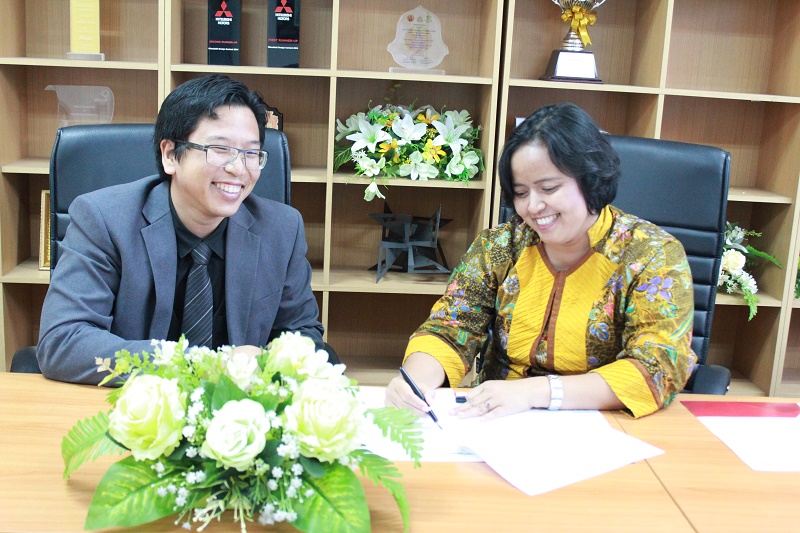 คณะสถาปัตยกรรมศาสตร์ มหาวิทยาลัยนเรศวร  จัดบันทึกข้อตกลงร่วมกับ Universitas Pembangunan Jaya ประเทศอินโดนีเซีย