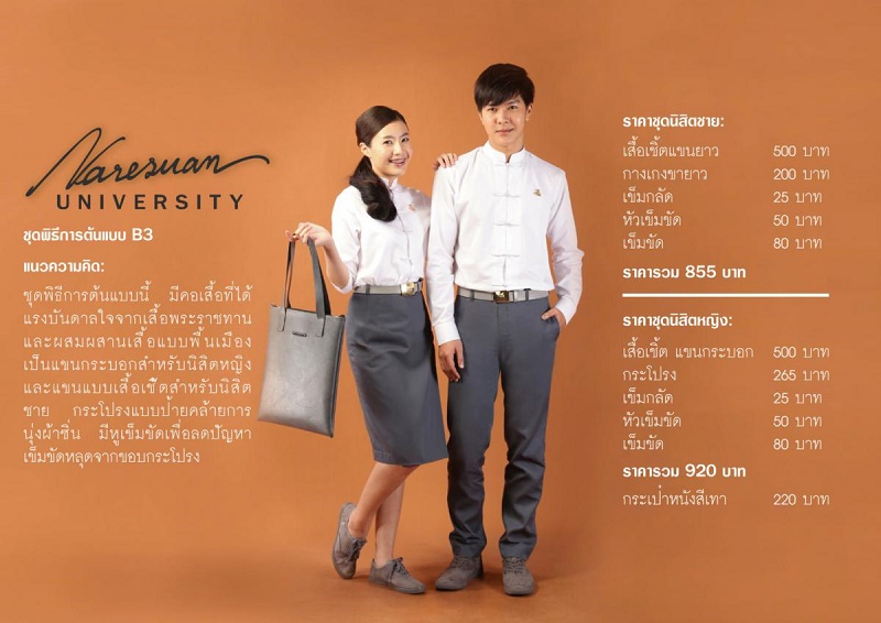 นิทรรศการจัดแสดงชุดนิสิตต้นแบบของมหาวิทยาลัยนเรศวรเพื่อเป็นแนวทางในการพัฒนาด้านอัตลักษณ์ของมหาวิทยาลัยนเรศวร