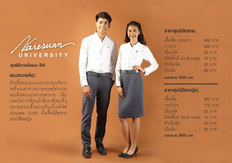 นิทรรศการจัดแสดงชุดนิสิตต้นแบบของมหาวิทยาลัยนเรศวรเพื่อเป็นแนวทางในการพัฒนาด้านอัตลักษณ์ของมหาวิทยาลัยนเรศวร