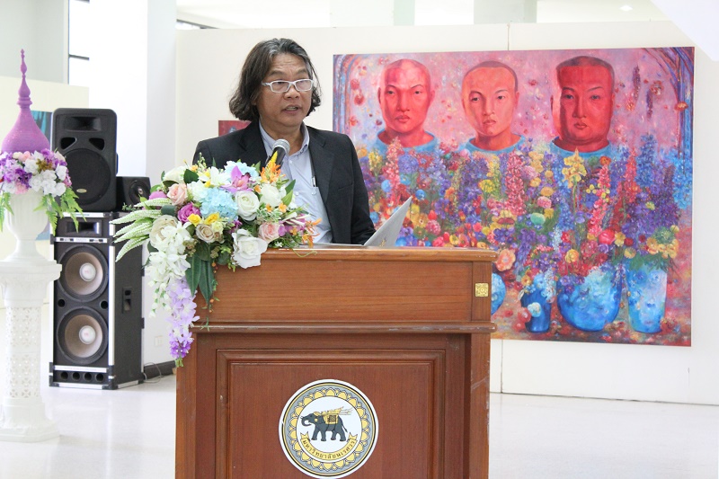 นิทรรศการจัดแสดงผลงานศิลปะนิพนธ์ของนิสิตชั้นปีที่ 4 สาขาวิชาออกแบบทัศนศิลป์ ปีการศึกษา 2560
