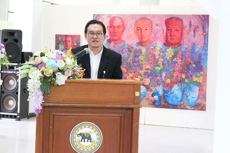นิทรรศการจัดแสดงผลงานศิลปะนิพนธ์ของนิสิตชั้นปีที่ 4 สาขาวิชาออกแบบทัศนศิลป์ ปีการศึกษา 2560