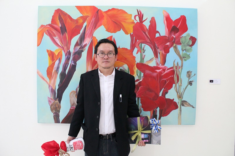 นิทรรศการจัดแสดงผลงานศิลปะนิพนธ์ของนิสิตชั้นปีที่ 4 สาขาวิชาออกแบบทัศนศิลป์ ปีการศึกษา 2560