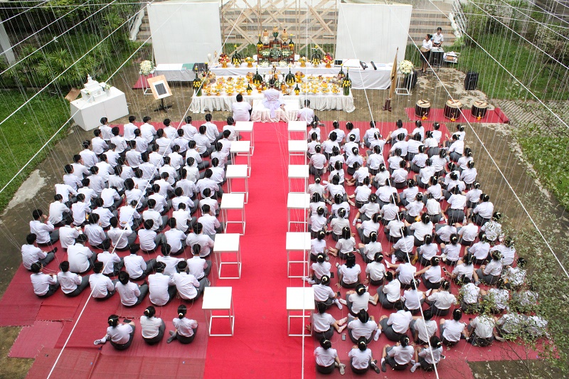 ไหว้ครูและครอบครูประจำปีการศึกษา 2561
