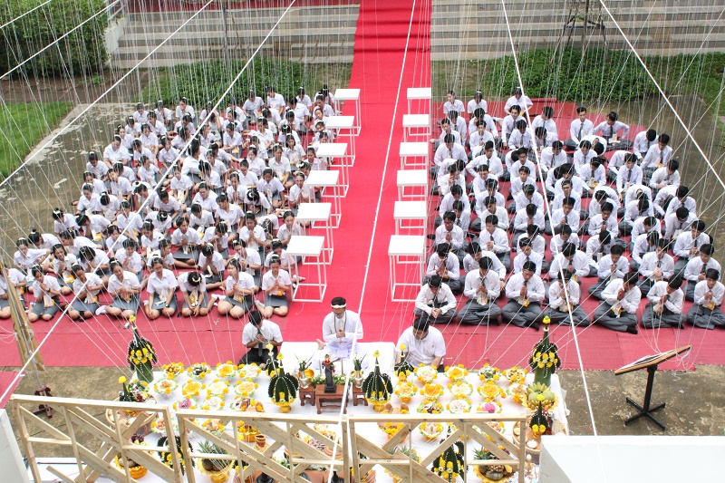 ไหว้ครูและครอบครูประจำปีการศึกษา 2561