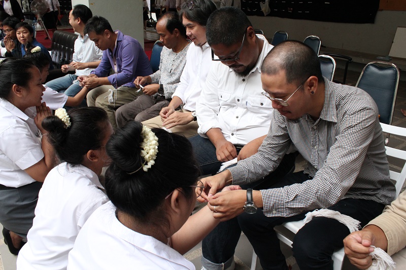 ไหว้ครูและครอบครูประจำปีการศึกษา 2561
