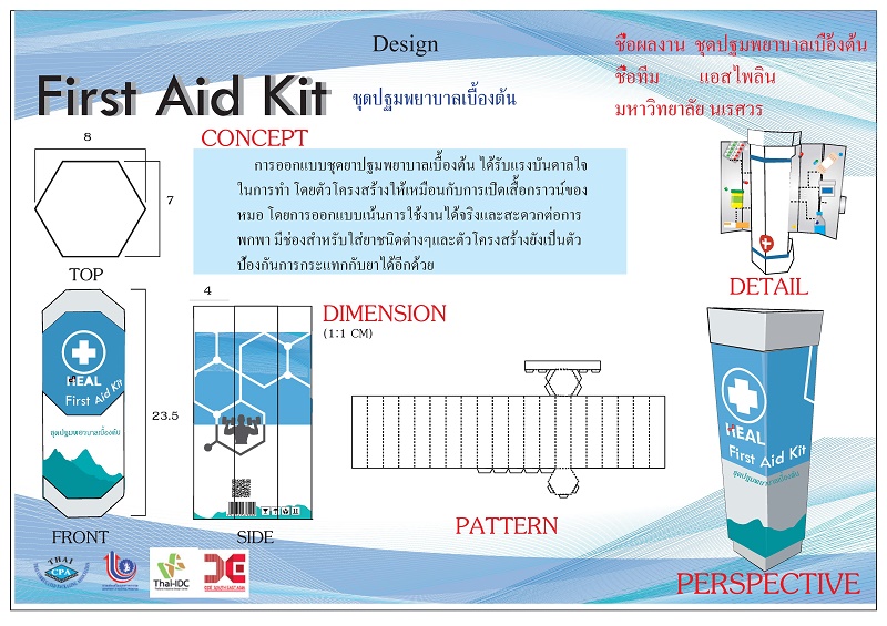 นิสิตคณะสถาปัตยกรรมศาสตร์ มหาวิทยาลัยนเรศวร ได้รับรางวัลรองชนะเลิศ  Thai Corrugated Packaging Excellence Awards 2018