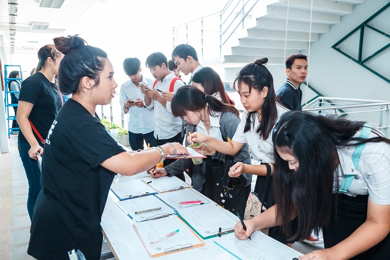 นิสิตสาขาออกแบบผลิตภัณฑ์และบรรจุภัณฑ์ ร่วมโครงการ workshop ค่ายศิลปะโตโยต้า ( Toyota Art Camp )
