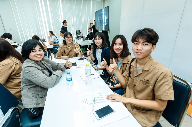 นิสิตสาขาออกแบบผลิตภัณฑ์และบรรจุภัณฑ์ ร่วมโครงการ workshop ค่ายศิลปะโตโยต้า ( Toyota Art Camp )