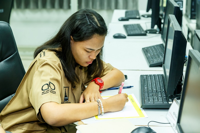 นิสิตสาขาออกแบบผลิตภัณฑ์และบรรจุภัณฑ์ ร่วมโครงการ workshop ค่ายศิลปะโตโยต้า ( Toyota Art Camp )