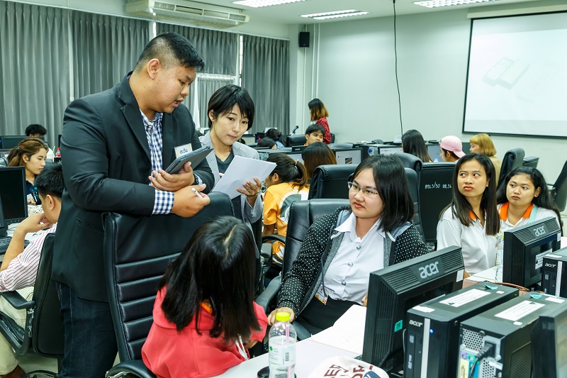 นิสิตสาขาออกแบบผลิตภัณฑ์และบรรจุภัณฑ์ ร่วมโครงการ workshop ค่ายศิลปะโตโยต้า ( Toyota Art Camp )