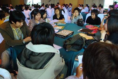 โครงการสัมนาเชิงปฏิบัติการ การออกแบบผลิตภัณฑ์จากผ้าขาวม้า (DIP Innovation &amp; Design 2008)