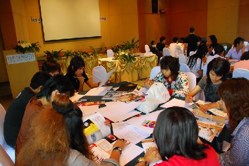 โครงการสัมนาเชิงปฏิบัติการ การออกแบบผลิตภัณฑ์จากผ้าขาวม้า (DIP Innovation &amp; Design 2008)
