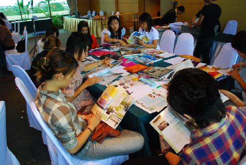 โครงการสัมนาเชิงปฏิบัติการ การออกแบบผลิตภัณฑ์จากผ้าขาวม้า (DIP Innovation &amp; Design 2008)