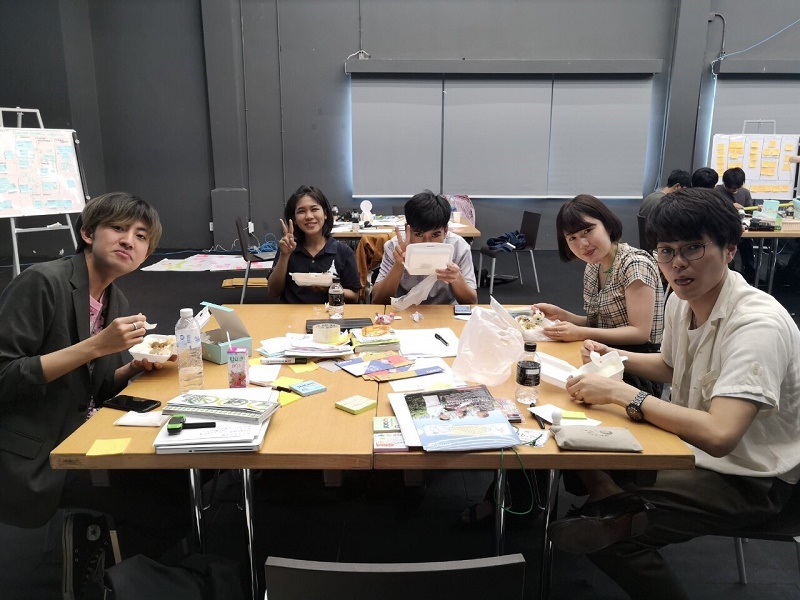 นิสิตสาขาสาขาออกแบบผลิตภัณฑ์และบรรจุภัณฑ์ เข้าร่วมกิจกรรม Service Design  Workshop หัวข้อ “Future Forward”