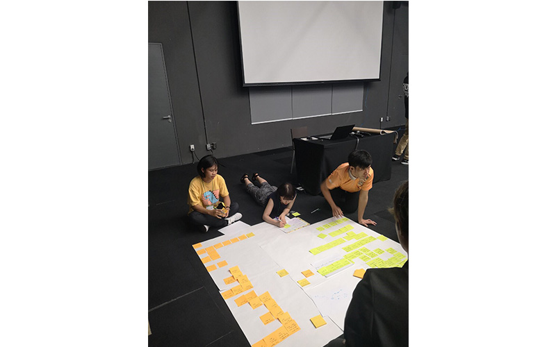นิสิตสาขาสาขาออกแบบผลิตภัณฑ์และบรรจุภัณฑ์ เข้าร่วมกิจกรรม Service Design  Workshop หัวข้อ “Future Forward”