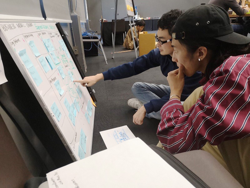 นิสิตสาขาสาขาออกแบบผลิตภัณฑ์และบรรจุภัณฑ์ เข้าร่วมกิจกรรม Service Design  Workshop หัวข้อ “Future Forward”