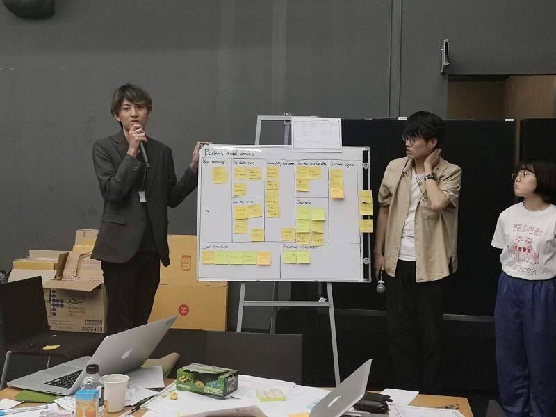 นิสิตสาขาสาขาออกแบบผลิตภัณฑ์และบรรจุภัณฑ์ เข้าร่วมกิจกรรม Service Design  Workshop หัวข้อ “Future Forward”