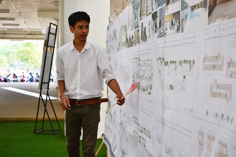 นิทรรศการ “การออกแบบเมืองจำลองสีเขียว  (Green City Simulation) ”  