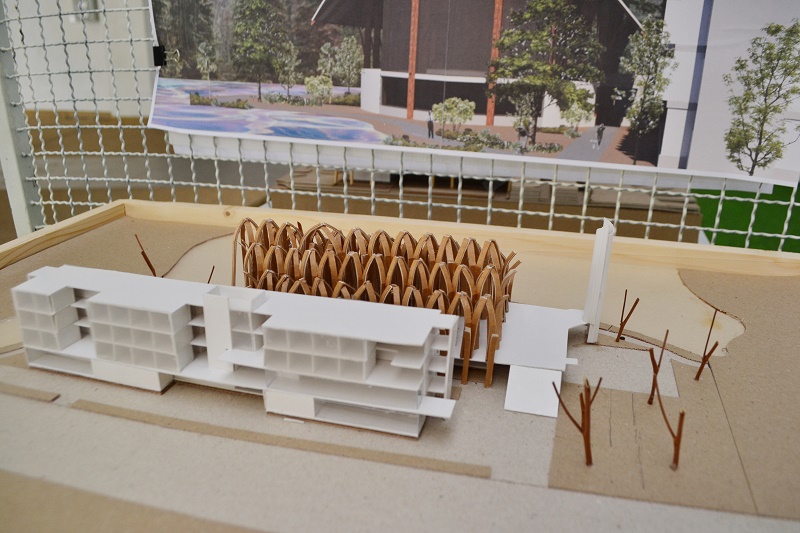 นิทรรศการ “การออกแบบเมืองจำลองสีเขียว  (Green City Simulation) ”  