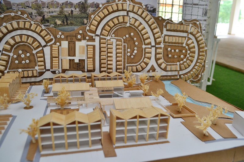 นิทรรศการ “การออกแบบเมืองจำลองสีเขียว  (Green City Simulation) ”  