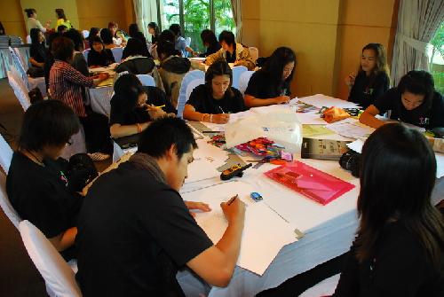 โครงการสัมนาเชิงปฏิบัติการ การออกแบบผลิตภัณฑ์จากผ้าขาวม้า (DIP Innovation &amp; Design 2008)