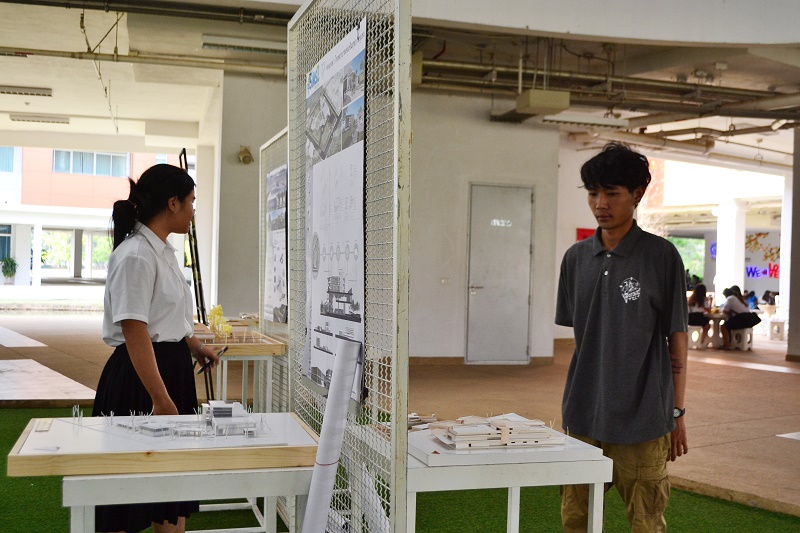 นิทรรศการ “การออกแบบเมืองจำลองสีเขียว  (Green City Simulation) ”  