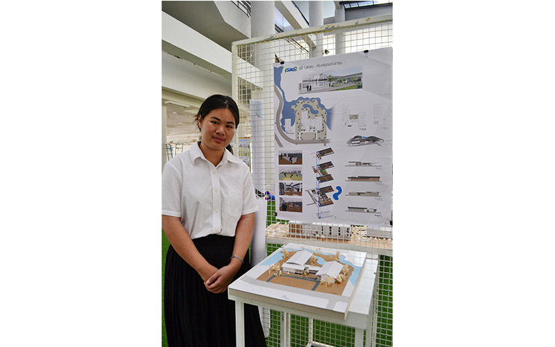 นิทรรศการ “การออกแบบเมืองจำลองสีเขียว  (Green City Simulation) ”  