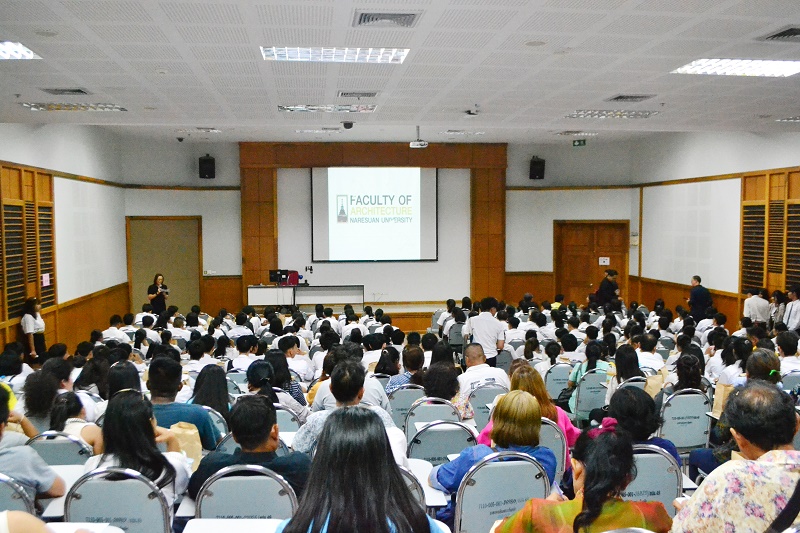 โครงการปฐมนิเทศนิสิตใหม่และพบผู้ปกครอง ประจำปีการศึกษา 2562  