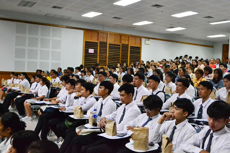 โครงการปฐมนิเทศนิสิตใหม่และพบผู้ปกครอง ประจำปีการศึกษา 2562  