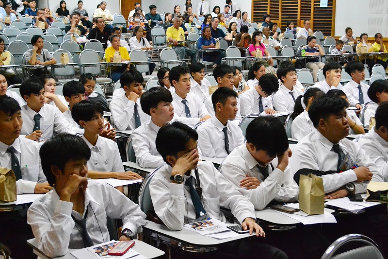 โครงการปฐมนิเทศนิสิตใหม่และพบผู้ปกครอง ประจำปีการศึกษา 2562  