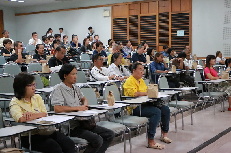 โครงการปฐมนิเทศนิสิตใหม่และพบผู้ปกครอง ประจำปีการศึกษา 2562  