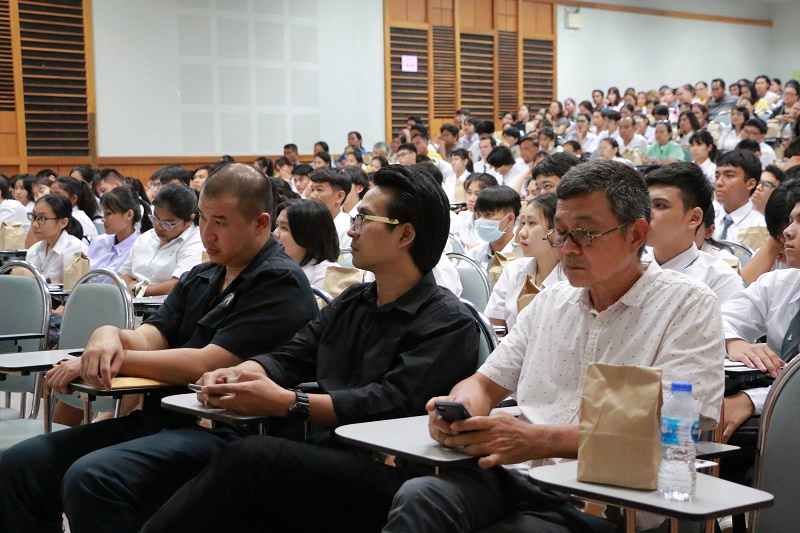 โครงการปฐมนิเทศนิสิตใหม่และพบผู้ปกครอง ประจำปีการศึกษา 2562  