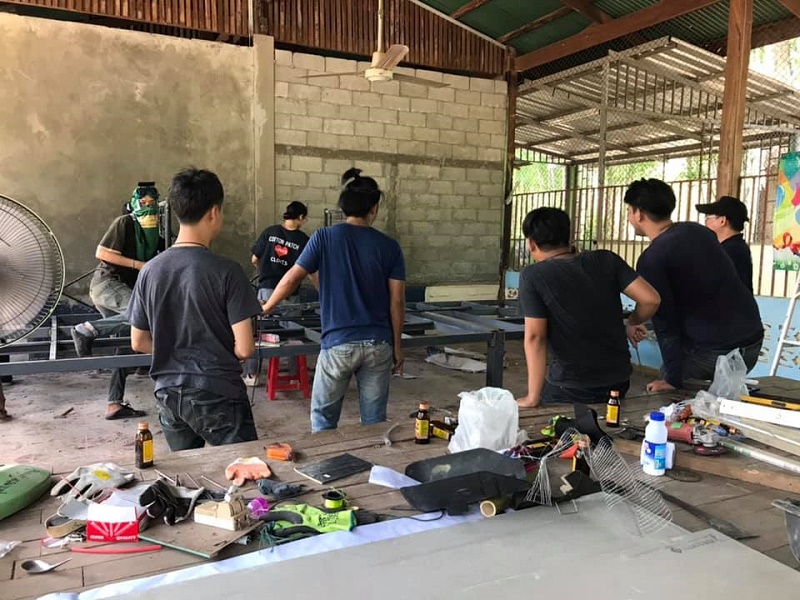 โครงการค่ายอาสาสถาปัตยกรรมและศิลปกรรม (TECT เมื่อวานซืน ครั้งที่ 8 )