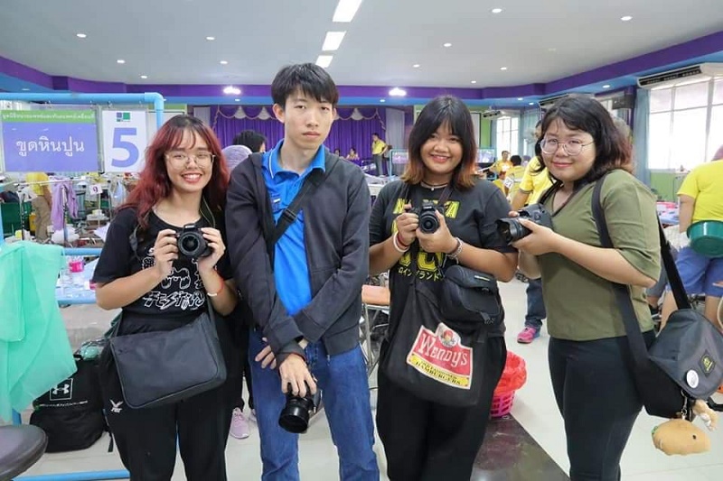 คณาจารย์และนิสิตคณะสถาปัตยกรรมศาสตร์ ร่วมกิจกรรมช่างภาพอาสาในการออกหน่วยแพทย์และทันตแพทย์เคลื่อนที่ ครั้งที่ 57 (2/2562) 