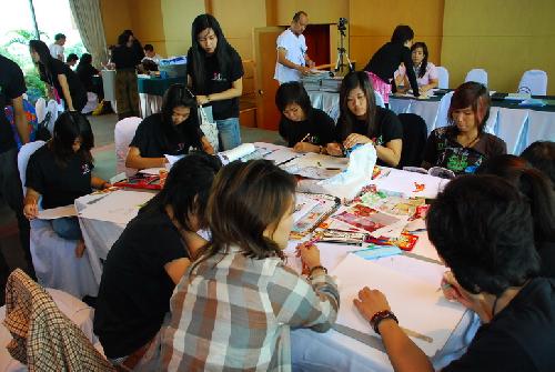 โครงการสัมนาเชิงปฏิบัติการ การออกแบบผลิตภัณฑ์จากผ้าขาวม้า (DIP Innovation &amp; Design 2008)