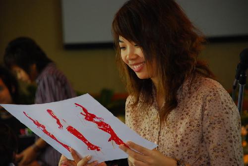โครงการสัมนาเชิงปฏิบัติการ การออกแบบผลิตภัณฑ์จากผ้าขาวม้า (DIP Innovation &amp; Design 2008)