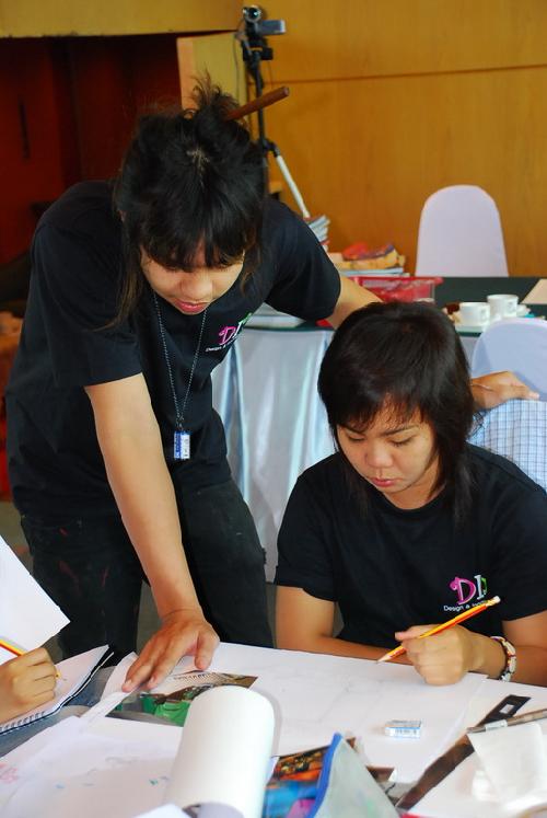 โครงการสัมนาเชิงปฏิบัติการ การออกแบบผลิตภัณฑ์จากผ้าขาวม้า (DIP Innovation &amp; Design 2008)