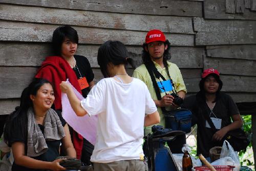 โครงการสัมนาเชิงปฏิบัติการด้านภูมิปัญญาไทยและศิลปกรรมท้องถิ่น ณ โรงเรียนสามเงาวิทยาคม จังหวัดตาก