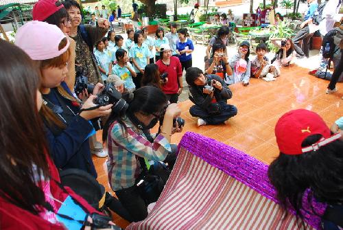 โครงการสัมนาเชิงปฏิบัติการด้านภูมิปัญญาไทยและศิลปกรรมท้องถิ่น ณ โรงเรียนสามเงาวิทยาคม จังหวัดตาก