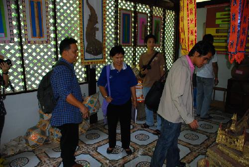 โครงการสัมนาเชิงปฏิบัติการด้านภูมิปัญญาไทยและศิลปกรรมท้องถิ่น ณ โรงเรียนสามเงาวิทยาคม จังหวัดตาก