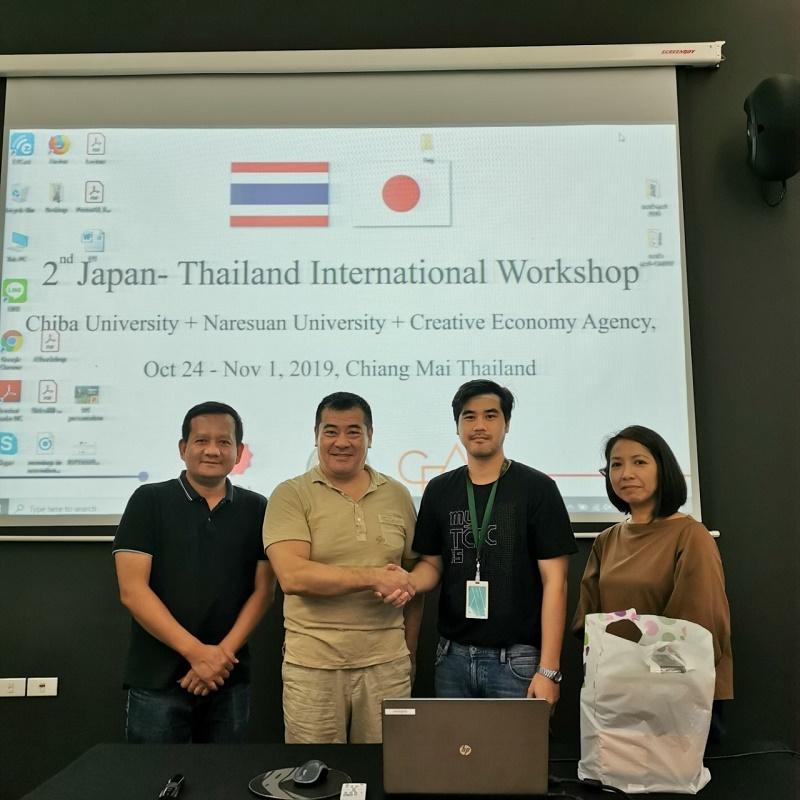 นิสิตสาขาออกแบบผลิตภัณฑ์และบรรจุภัณฑ์ เข้าร่วมกิจกรรมโครงการ “2nd Japan-Thailand International Workshop 2019”