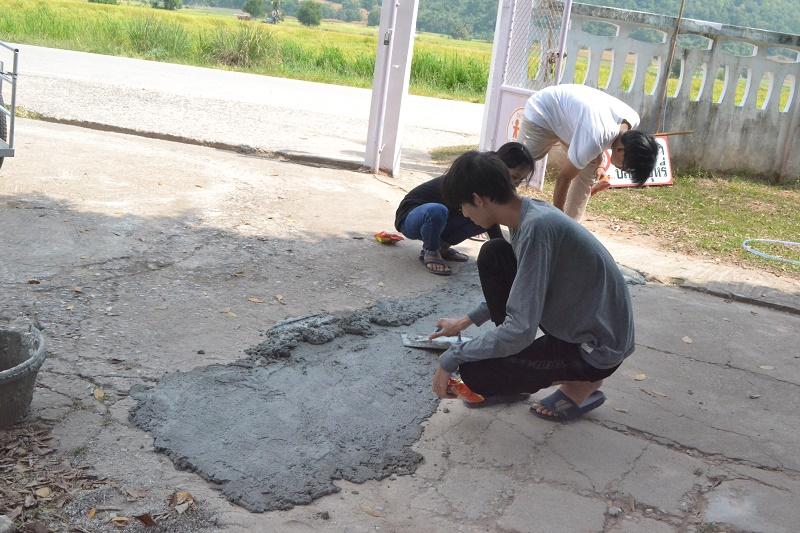 นิสิตคณะสถาปัตย์ ออกค่ายอาสาสถาปัตยกรรมและศิลปกรรม (TECT เมื่อวานซืน ครั้งที่ 9 )