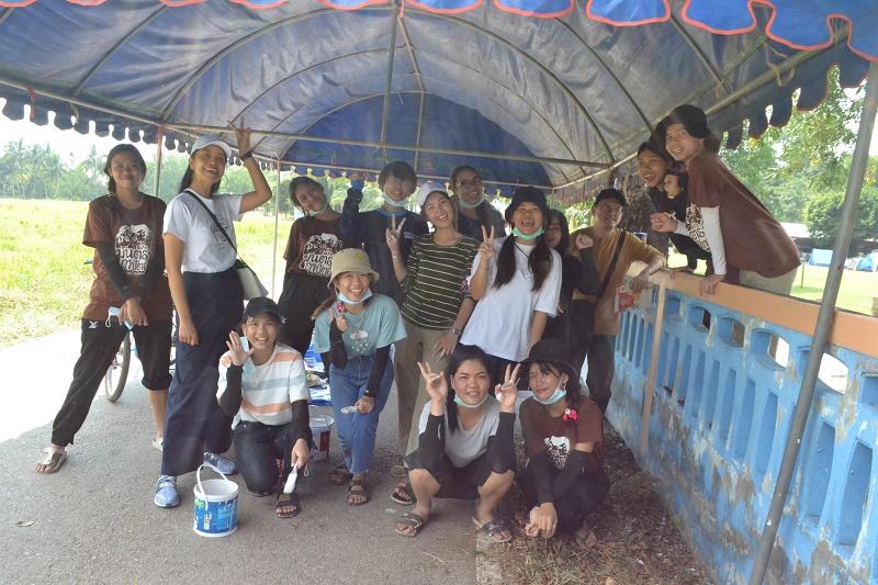 นิสิตคณะสถาปัตย์ ออกค่ายอาสาสถาปัตยกรรมและศิลปกรรม (TECT เมื่อวานซืน ครั้งที่ 9 )
