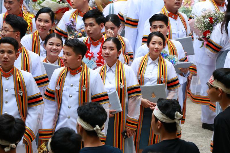 พิธีพระราชทานปริญญาบัตรประจำปีการศึกษา 2561