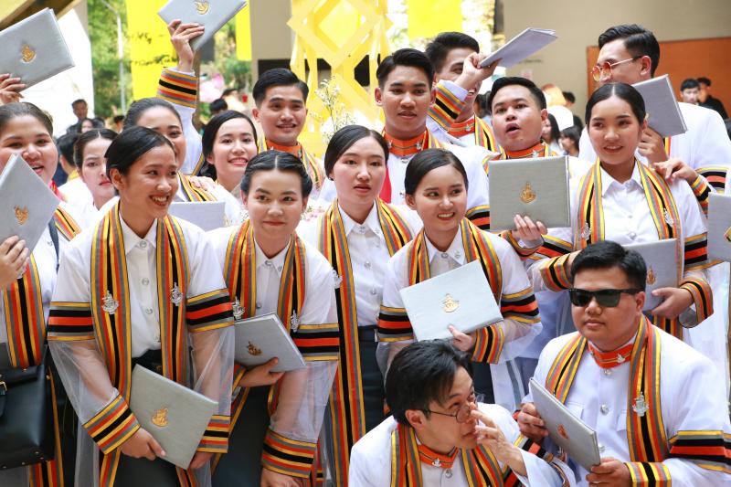 พิธีพระราชทานปริญญาบัตรประจำปีการศึกษา 2561