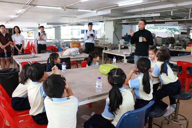 โรงเรียนอนุบาลปาริมา พิษณุโลก ร่วม workshop เรียนรู้เกี่ยวกับเครื่องปั้นดินเผาและเซรามิก 