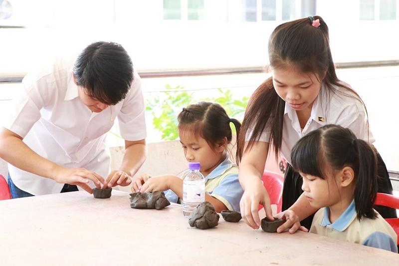 โรงเรียนอนุบาลปาริมา พิษณุโลก ร่วม workshop เรียนรู้เกี่ยวกับเครื่องปั้นดินเผาและเซรามิก 