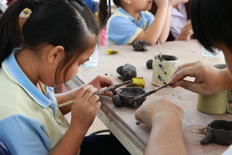 โรงเรียนอนุบาลปาริมา พิษณุโลก ร่วม workshop เรียนรู้เกี่ยวกับเครื่องปั้นดินเผาและเซรามิก 