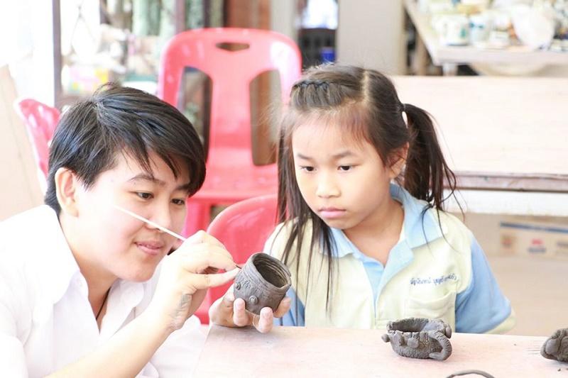 โรงเรียนอนุบาลปาริมา พิษณุโลก ร่วม workshop เรียนรู้เกี่ยวกับเครื่องปั้นดินเผาและเซรามิก 