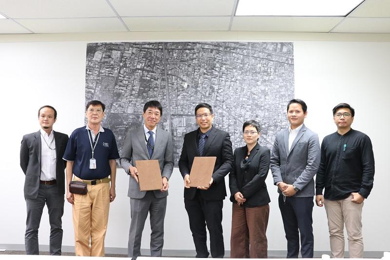 คณะสถาปัตยกรรมศาสตร์ ศิลปะและการออกแบบ มหาวิทยาลัยนเรศวร ร่วมลงนามบันทึกข้อตกลงความร่วมมือทางวิชาการ กับ บริษัท นันทวัน จำกัด และศูนย์ฝึกอบรมไทย โอบายาชิ เทรนนิ่ง เซ็นเตอร์